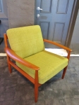Gretta Jalk teak armchair 
Fully restored
