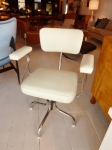 Desk Chair 
Australian.
Fully restored and reupholstered in Italian leather.
