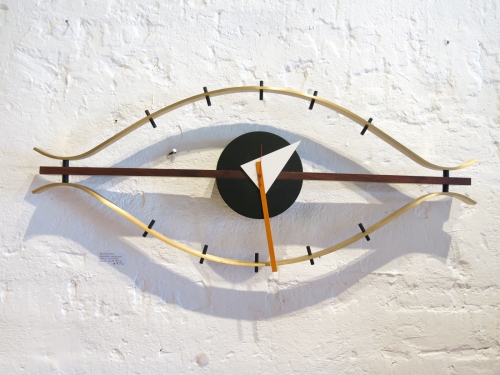 Authentic George Nelson Eye Wall Clock