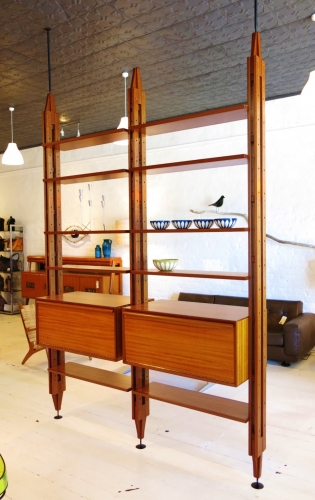 Standing wall unit - design by Franco Albini