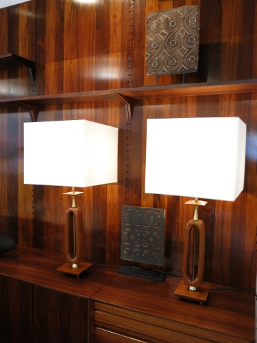 #1Pair of Mid Century Modern Lamps