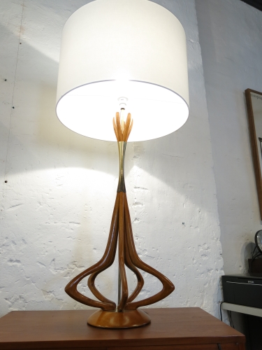 Huge Sculptural Mid-Century Lamp -2 available