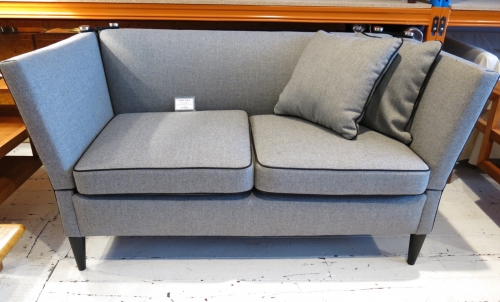 2 seater in grey wool ON SALE