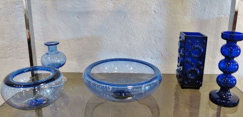 Selection of fine Scandinavian glassware