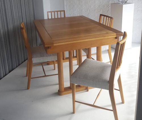 Perth-Made Mid-Century Extension Dining Table