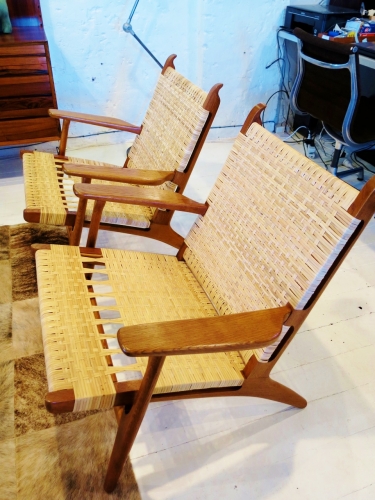 Wegner CH27 chairs