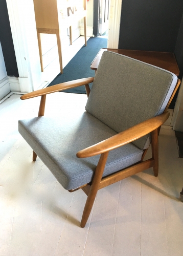 Danish Beech lounge chair