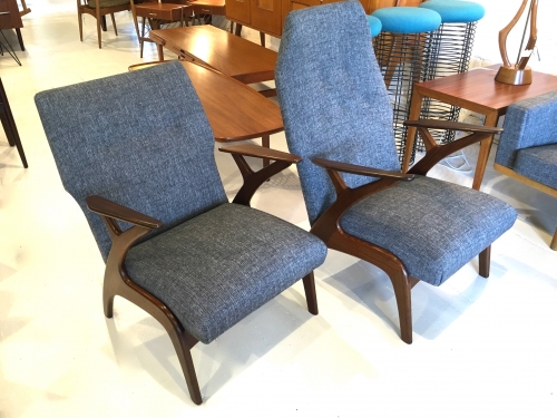 Danish lounge  chairs