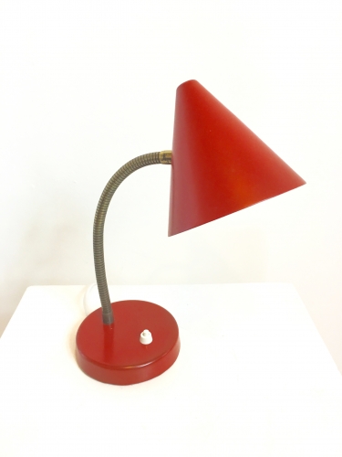 Danish  small red  lamp