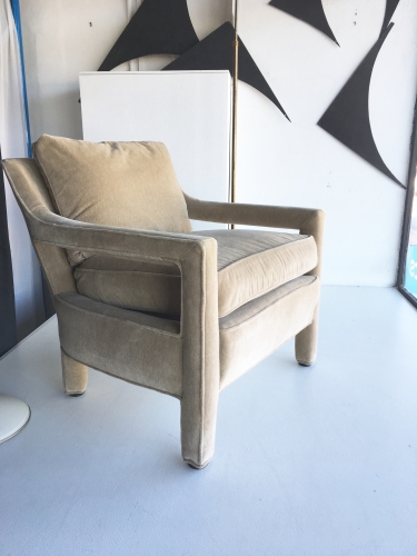 Pair of  Mid century Dario Zoureff Lounge chairs