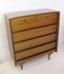 ORIGINAL MID-CENTURY TALL CHEST OF DRAWERS