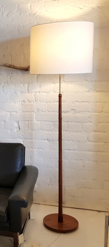 Danish Teak Mid-Century Lamp