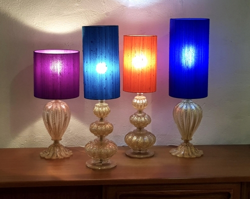 Italian Vintage Murano Lamps