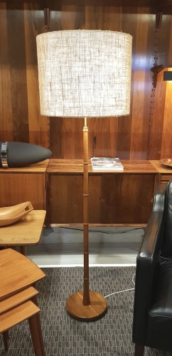 Danish Teak Mid-Century Floor Lamp