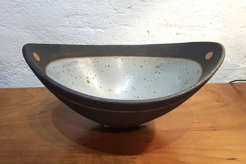Danish Chamotte Ceramic Bowl