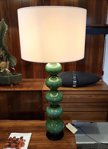 German Ceramic Table Lamp - ON HOLD