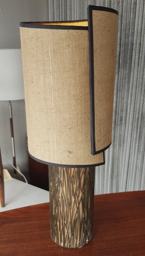 Repurposed Print Roller Lamp