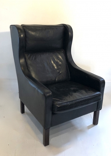 Danish leather armchair