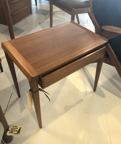 Danish teak side table