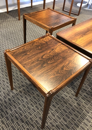 Danish Rosewood Side Tables (Fully Restored)
